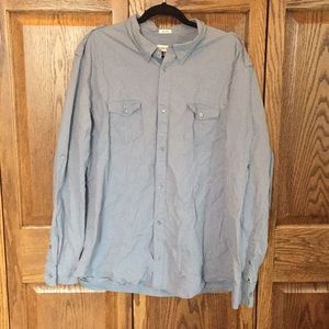 Calvin Klein Men’s Button Up Long Sleeve Shirt